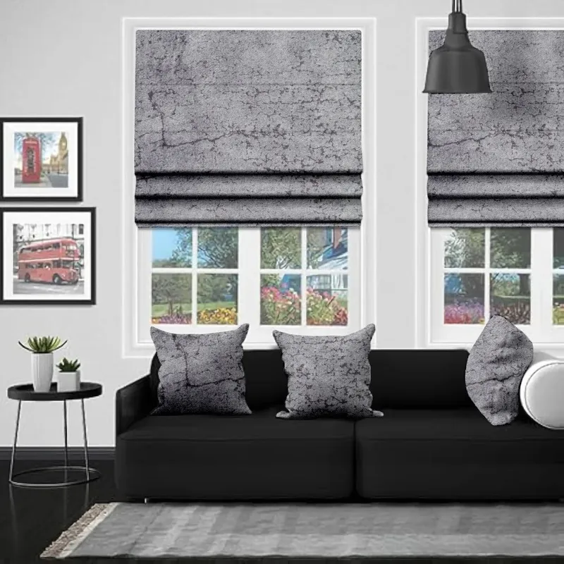 Eb Istanbul Steel Roman Blind
