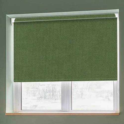 Shona Moss (Blackout) Grip Fit Roller Blinds