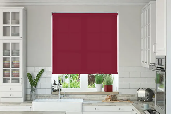 Nevada Berry - Moisture Resistant Roller Blind