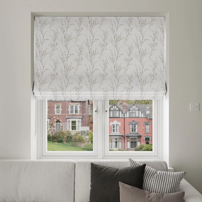 Laura Ashley Pussy Willow Dove Grey Blinds Uk