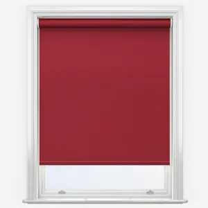 Supreme Blackout Red Roller Blind