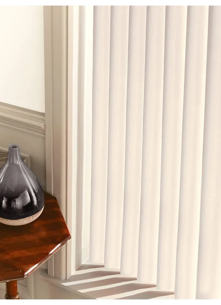 Matte Dove Rigid Pvc 89mm Vertical Blind