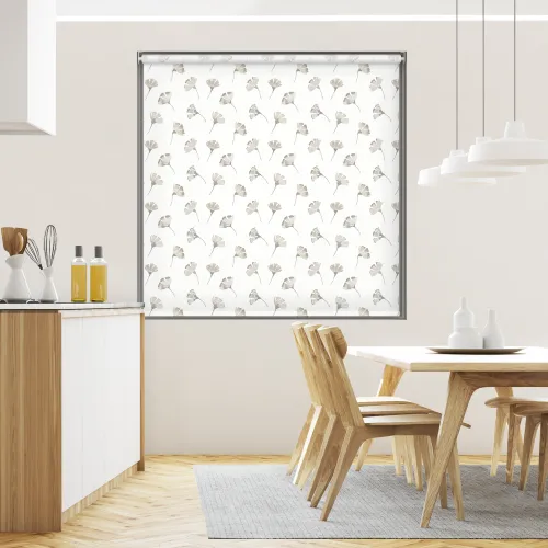 Kyoto Slate Cordless Roller Blind - Stylish & Easy Install