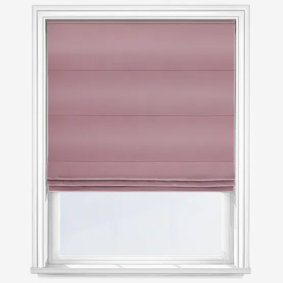 Canvas Vintage Blush Pink Roman Blind