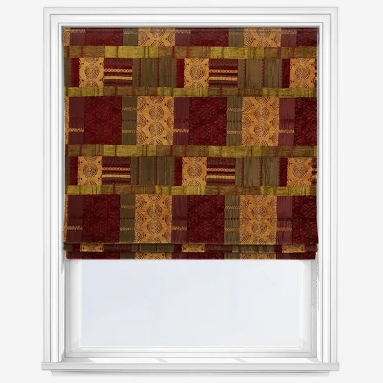 Prague Plum Roman Blind
