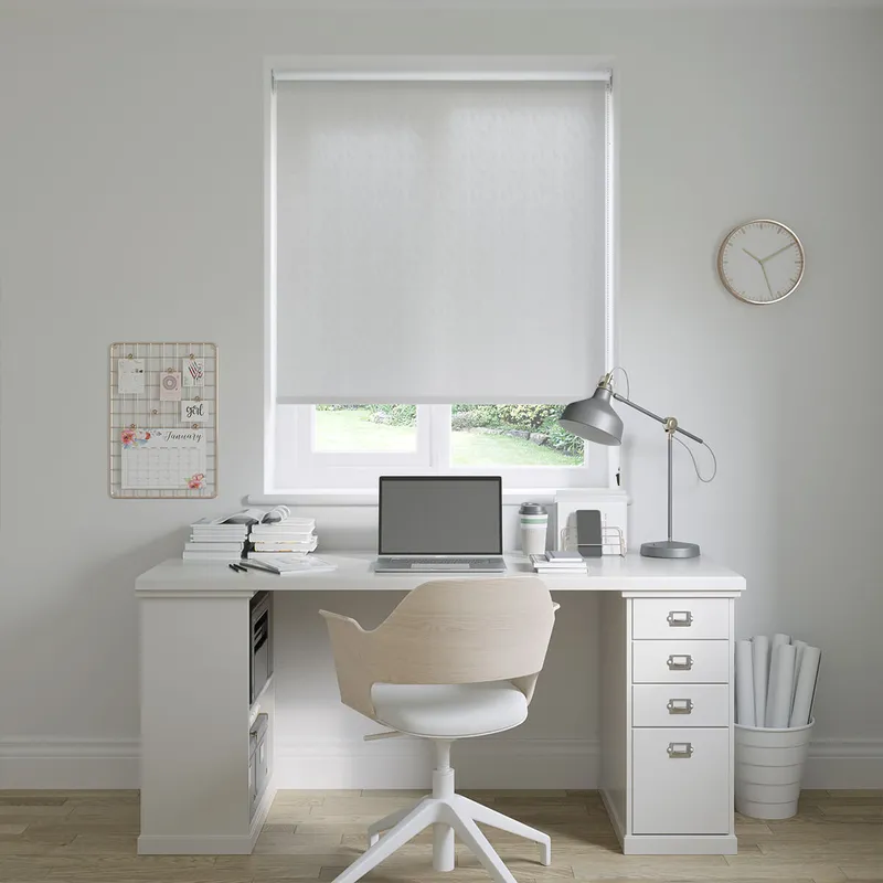 Auckland White Roller Blinds