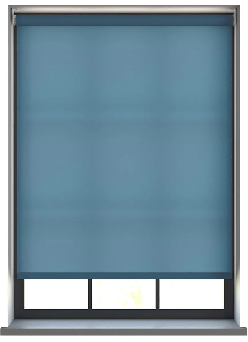 Burst Pastel Blue Roller Blind