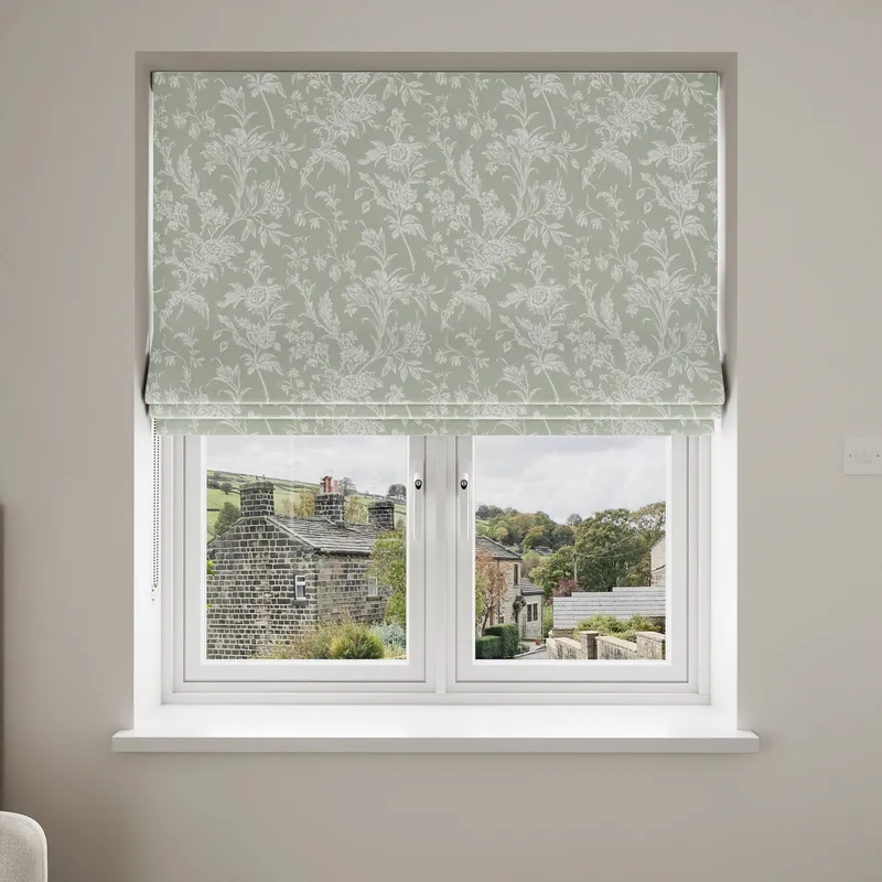 Laura Ashley Lloyd Sage Green Blinds Uk