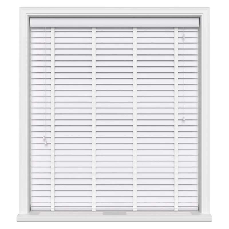 Tradechoice Brilliant White With Cotton Tapes Blinds Uk