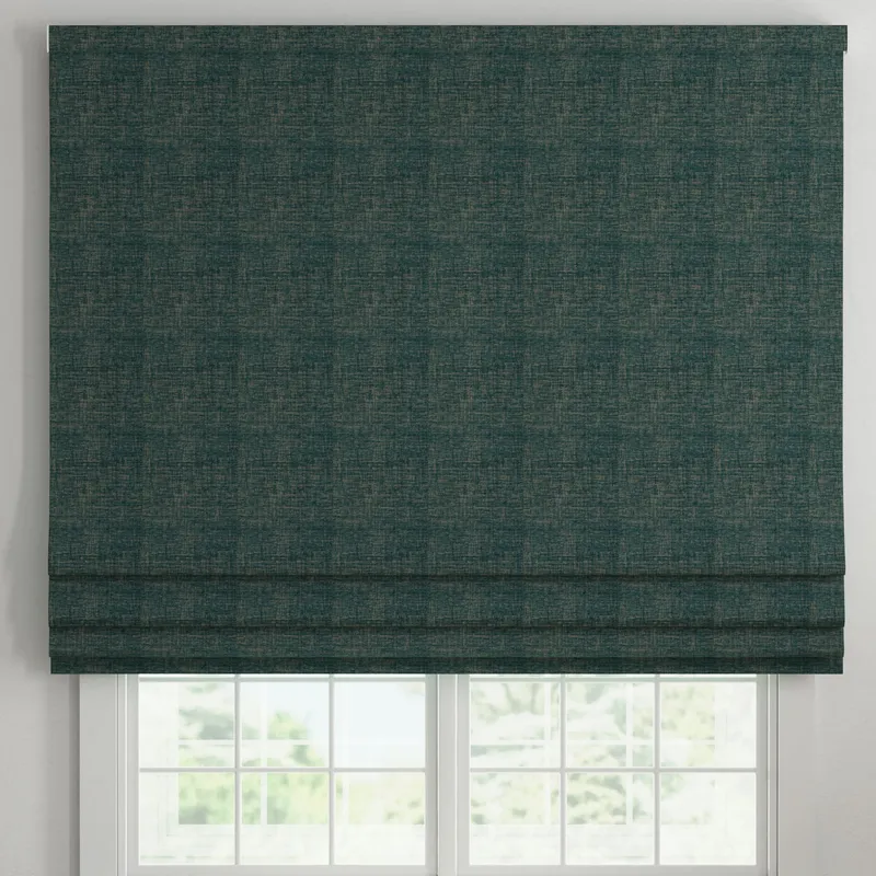Ante Decor Olympus Made To Measure Roman Blind Cerulean Gold