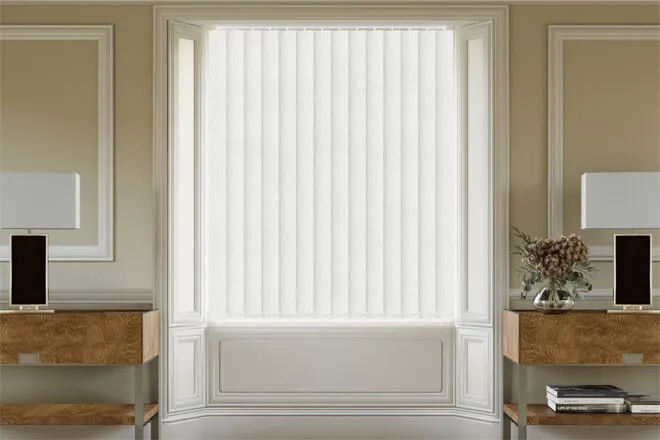 Madeline White - Shadow Pattern Vertical Blind