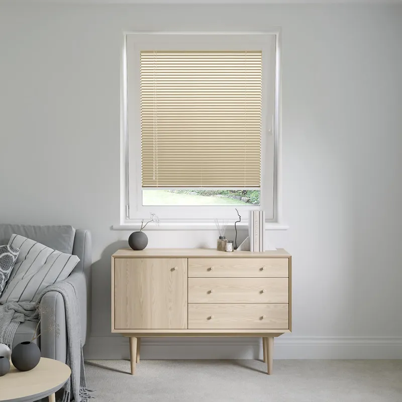 Perfect Fit Shining Gold Venetian Blinds 25mm