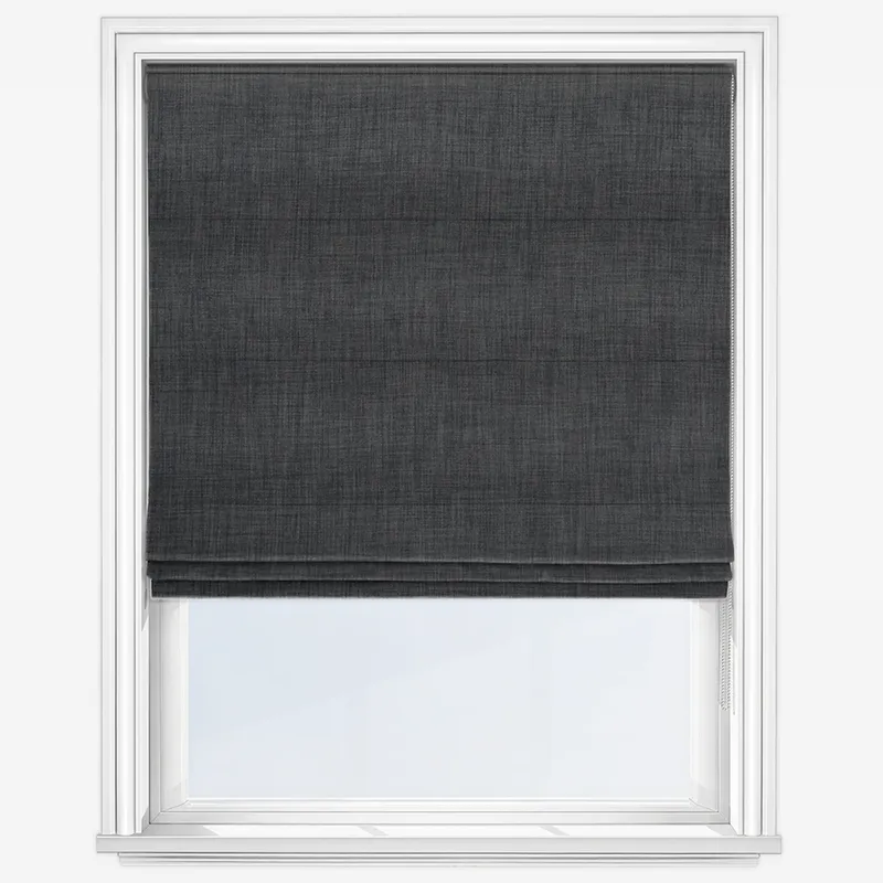 Linoso Smoke Roman Blind