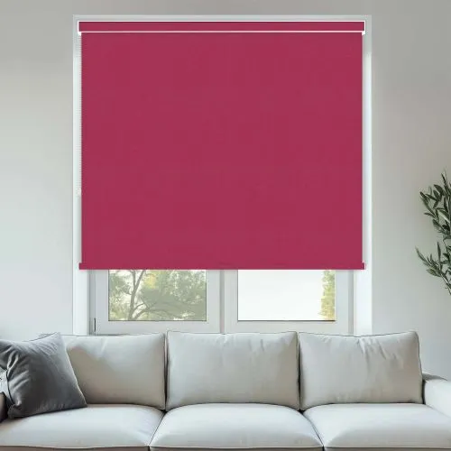 Vibe Blackout Pink Pelmet Roller Blinds - Stylish & Functional