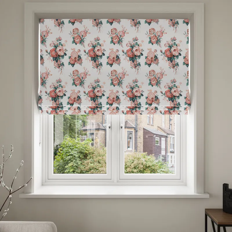 Laura Ashley Cecilia Pale Cranberry Blinds Uk