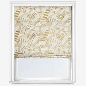 Camengo Annees Folles Ocre Roman Blind