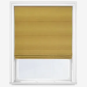 Bordeaux Gold Roman Blind
