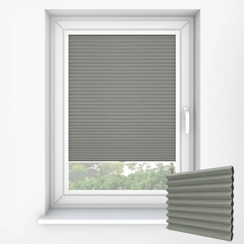 Cosibloc Dlx Pewter Perfect Fit Honeycomb Blinds