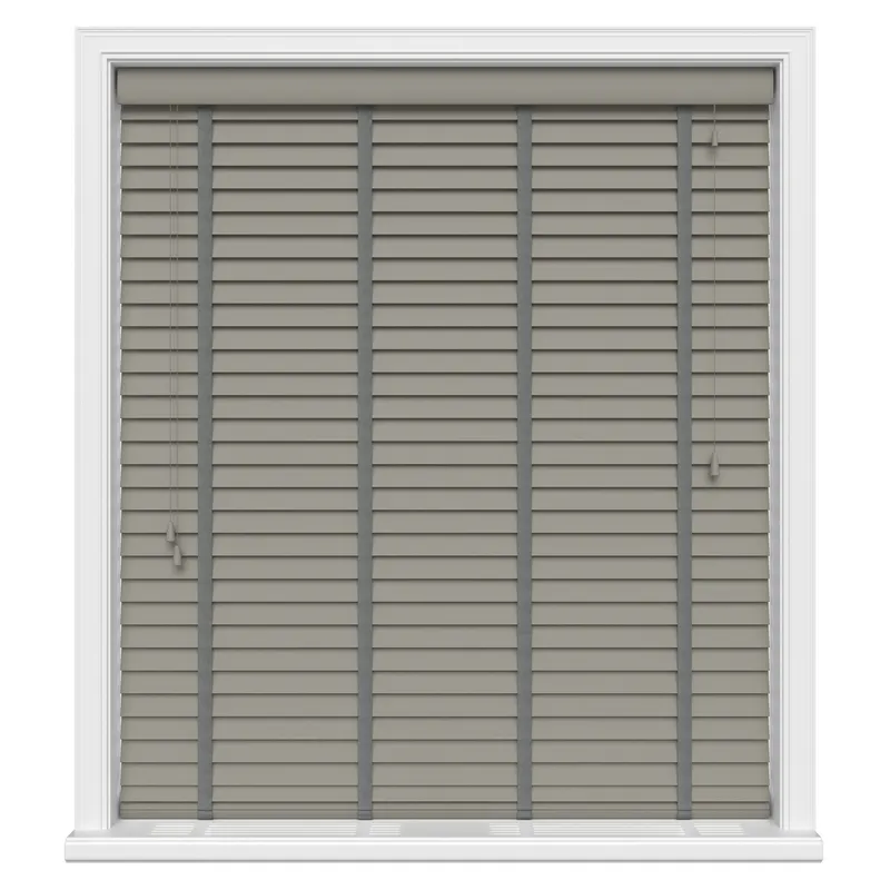 Orion Grey Grain With Tapes Eco-wood Blinds Uk