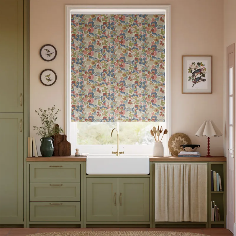 Prospect Avenue Terracotta Roller Blind