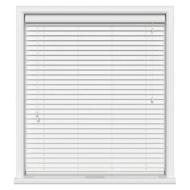 True White Eco-wood Blinds Uk