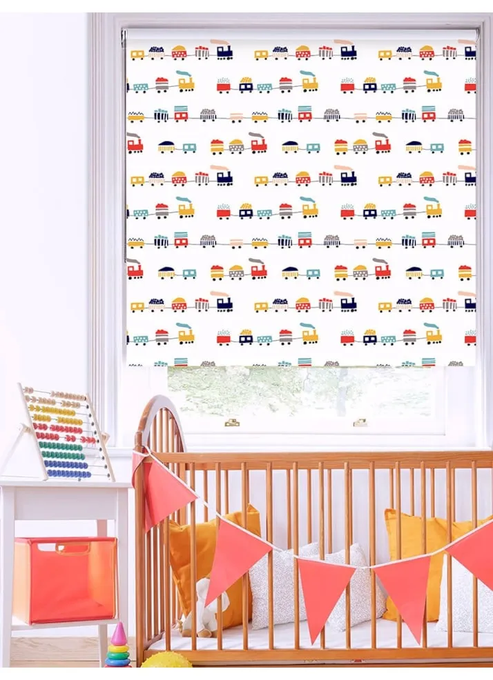 Locomotive Childrens Roller Blind