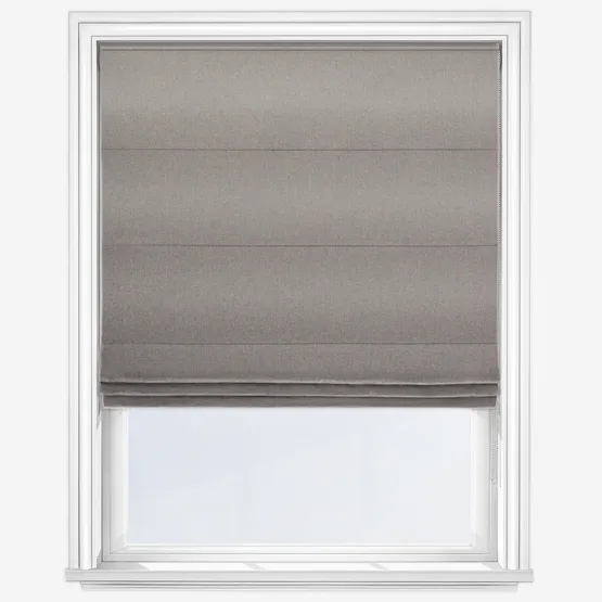 Tundra Steel Roman Blind