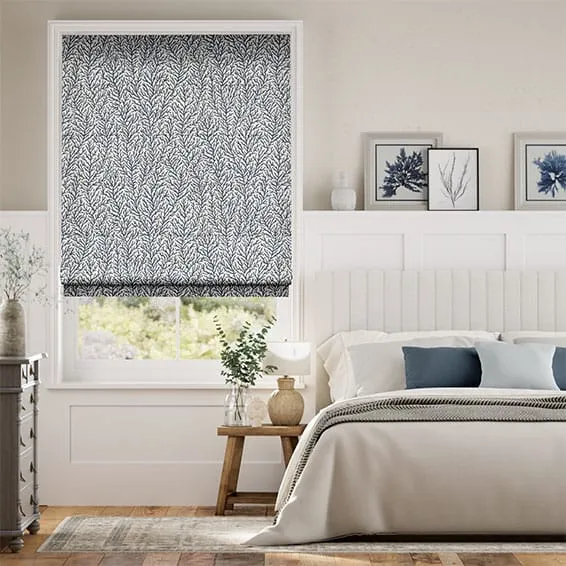 Marina Denim Roman Blind