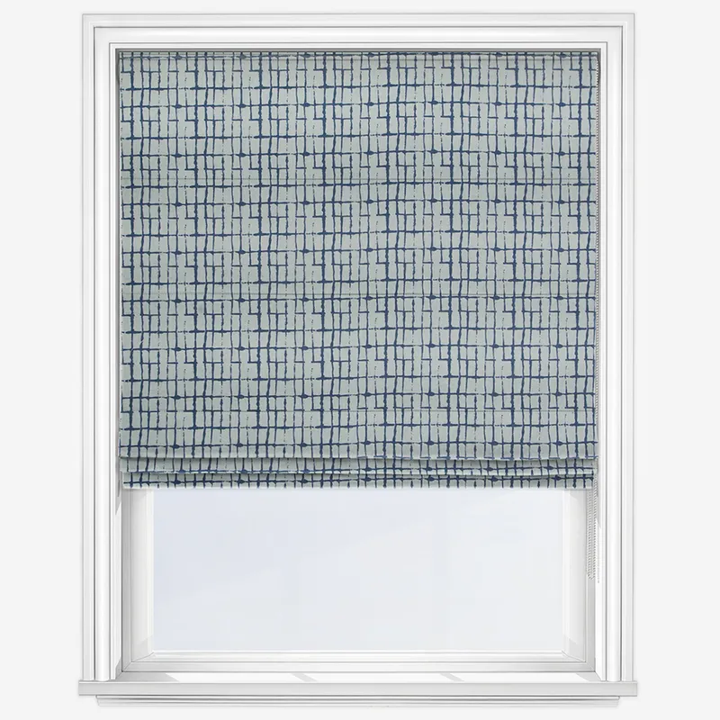Lee Navy Roman Blind
