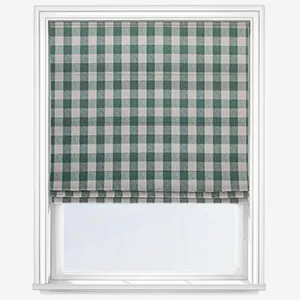Sophie Allport Gingham Teal Roman Blind