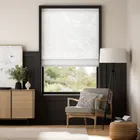 William Morris Willow Voile Chantilly Roman Blind