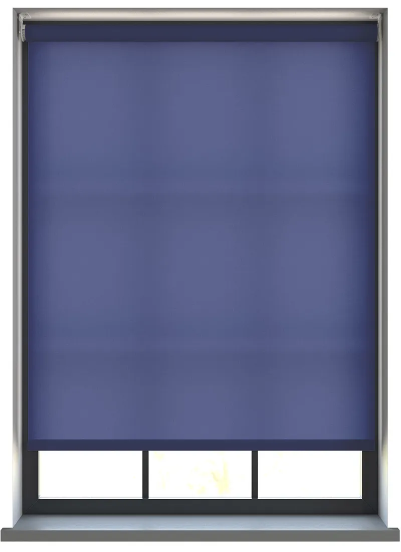 Burst Navy Blue Roller Blind