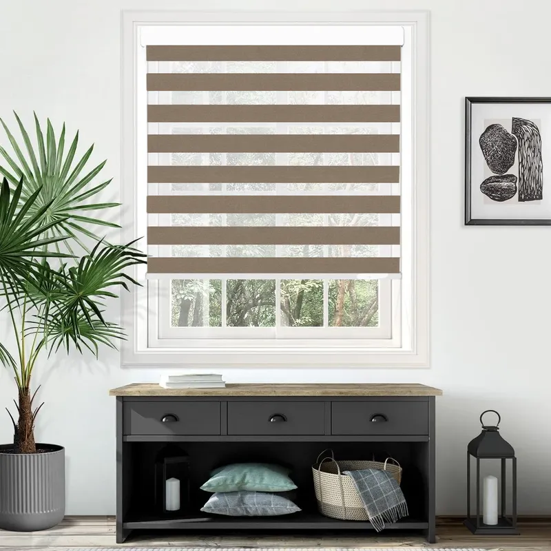 Truro Blackout Bisque Electrical Day And Night Blind