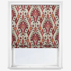 Boho Begonia Roman Blind
