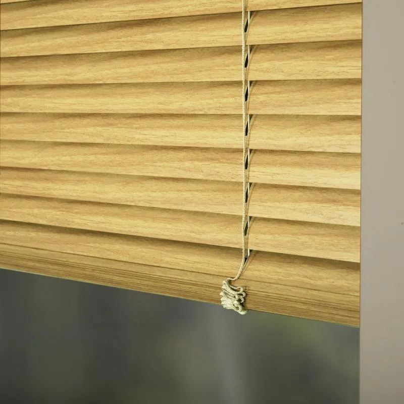 25mm Premier Aluminium Made To Measure Venetian Blind Woodline 9406