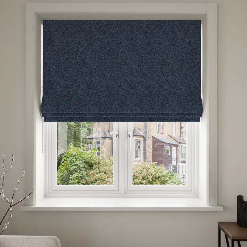 William Morris At Home Acorn Velvet Midnight Blinds Uk
