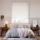 Arlo Wisp White Relaxed Roman Blind