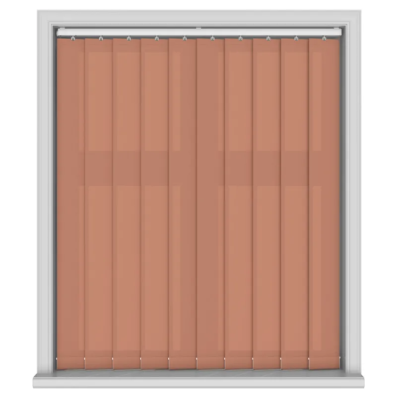 Carnival Terracotta 127mm Blinds Uk