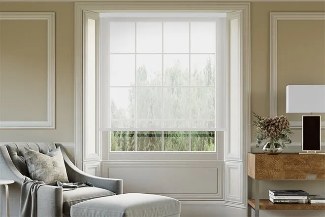 Serenity Cotton - Sheer Voile Roller Blind