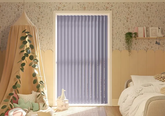 Trinity (Blackout) Lavender - Vertical Blind