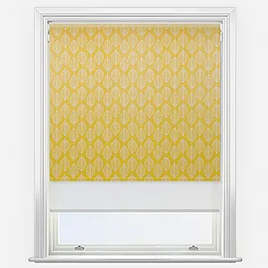 Boheme Summer & White Double Roller Blind