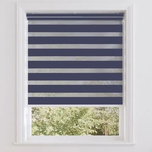 Beam Navy Day & Night Roller Blinds