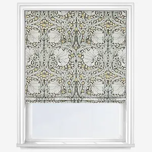 William Morris At Home Pimpernel Velvet Flint Roman Blind