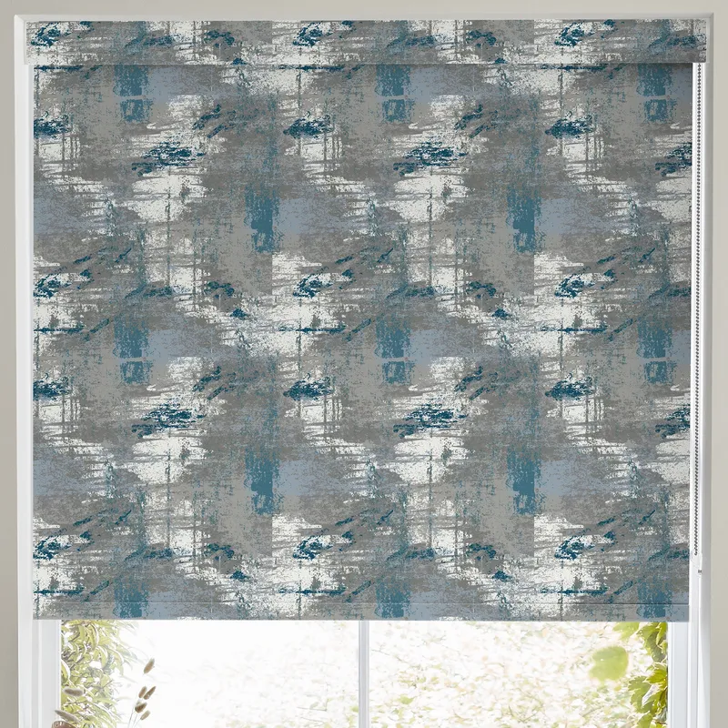 Spirit Made To Measure Blackout Roller Blind Teal