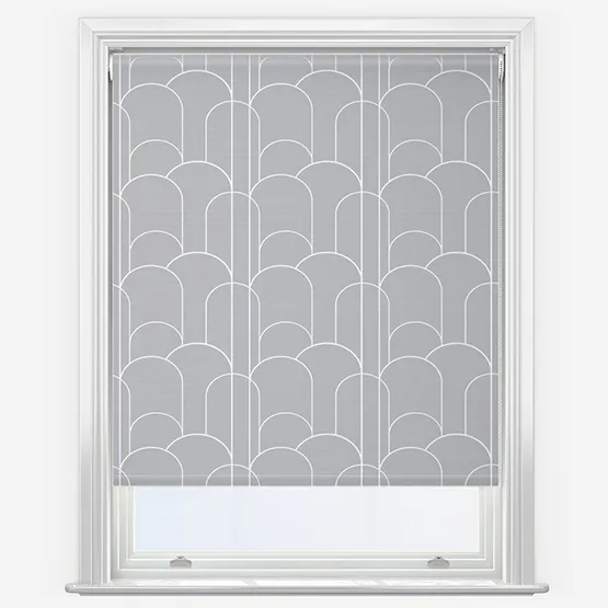 Sonova Studio Arch Deco French Grey Roller Blind