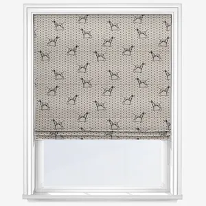 Emily Bond Fred Linen Roman Blind