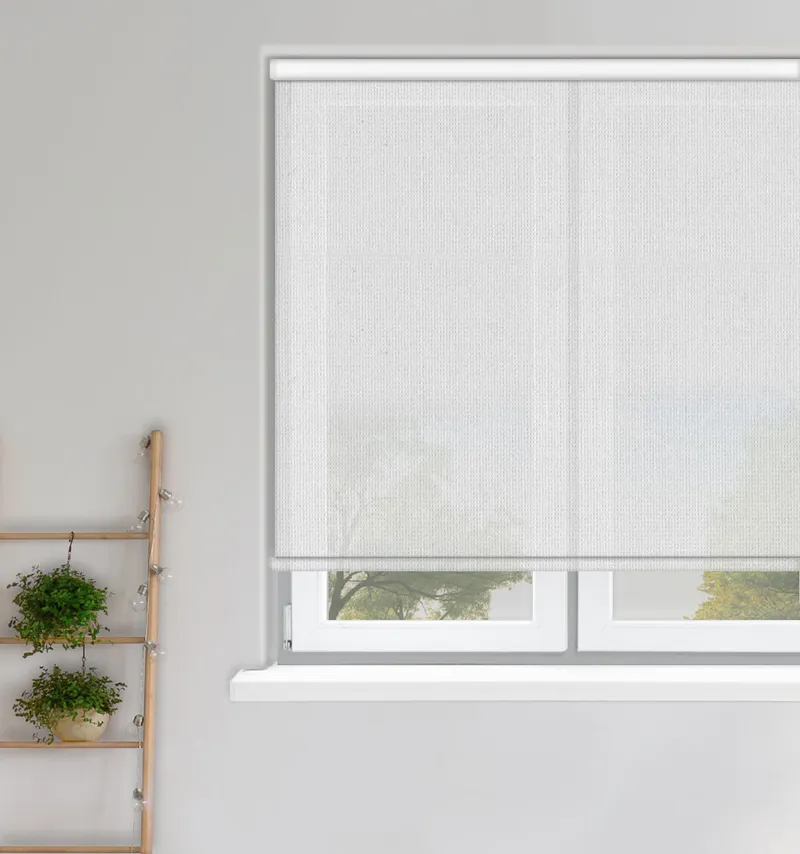Voile Rb White Roller Blinds