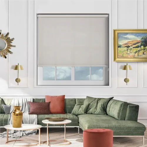 Origin Grey White Roller Blind