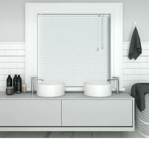 Matt Off White Venetian Blind