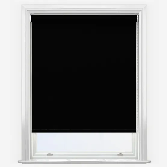 Aqualuxe Black Roller Blind